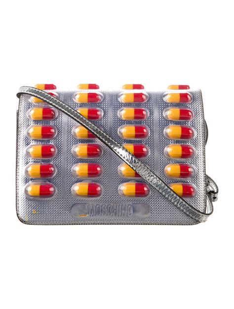 moschino pill bag replica|Moschino Pill Packet Crossbody Bag .